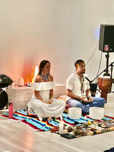 Load image into Gallery viewer, Cacao &amp; Breath Ceremony with Soul Brother Dane &amp; Kelsey Marie  (Package of 2 Ceremonies)