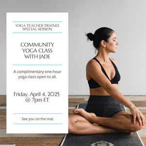 Community Yoga Class With Jade