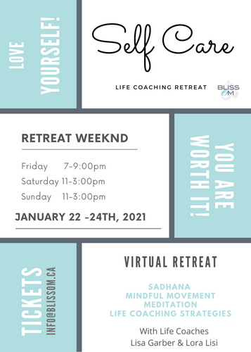 Self Care Life Coaching Retreat (3 Days, Virtual)